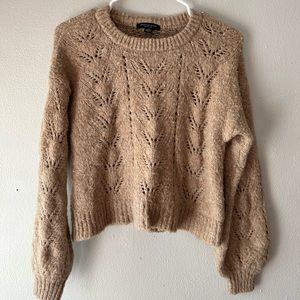 American Eagle cropped sweater SZ L